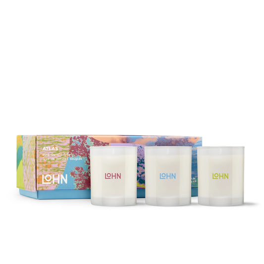 Atlas Mini Candle Trio