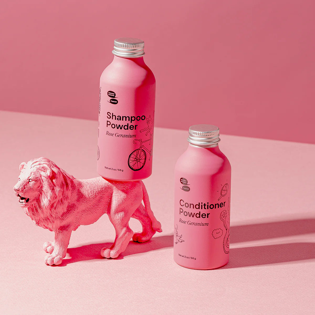 Rose Geranium Conditioner Powder