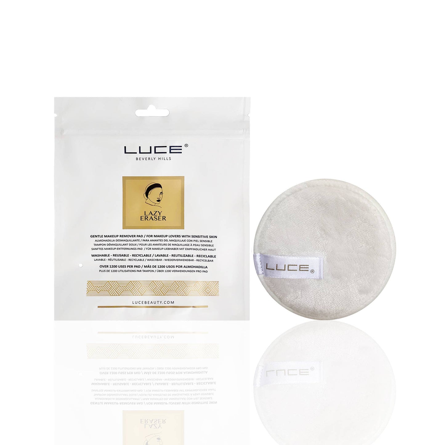 Eco-Conscious 1-Piece Makeup Remover - Soft & Effective