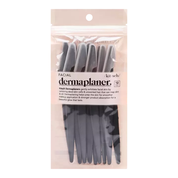 Exfoliating Facial Dermaplaner 12 Piece Set