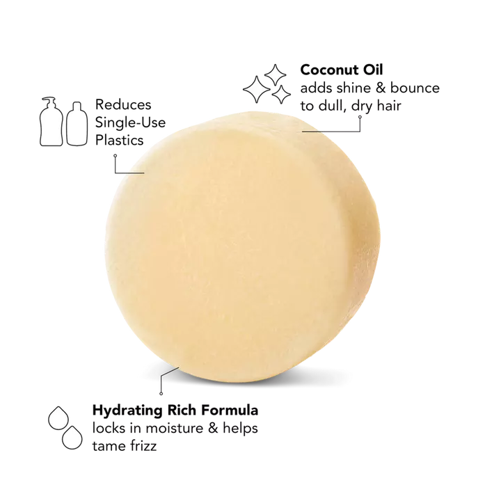 Deep-Moisturizing Coconut Oil Solid Conditioner