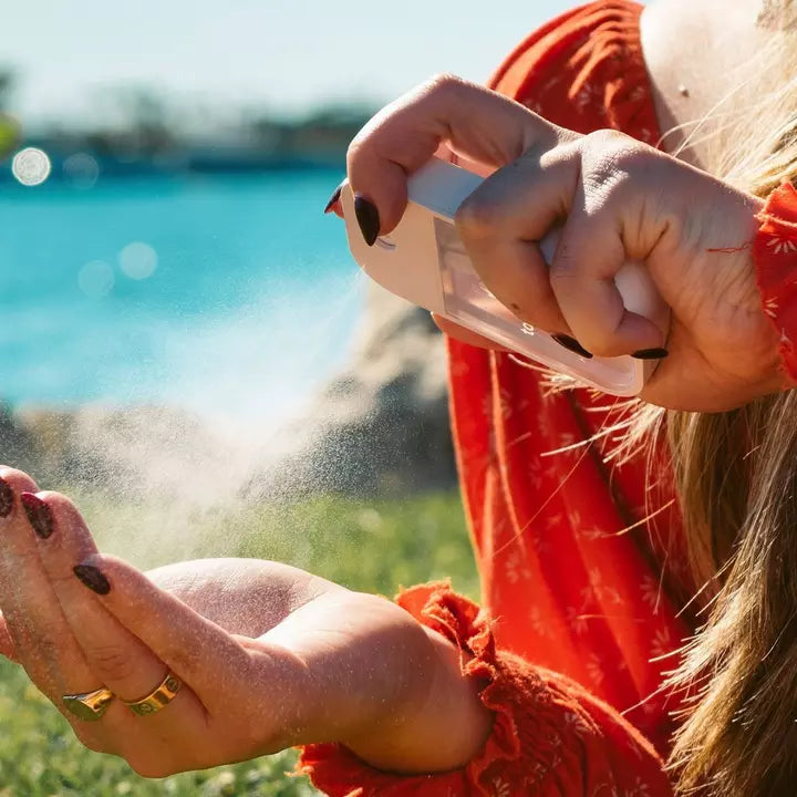 Glow Mist Revitalizing Hand Sanitizer with Rosewater