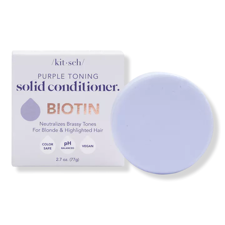 Purple Toning Solid Conditioner with Biotin