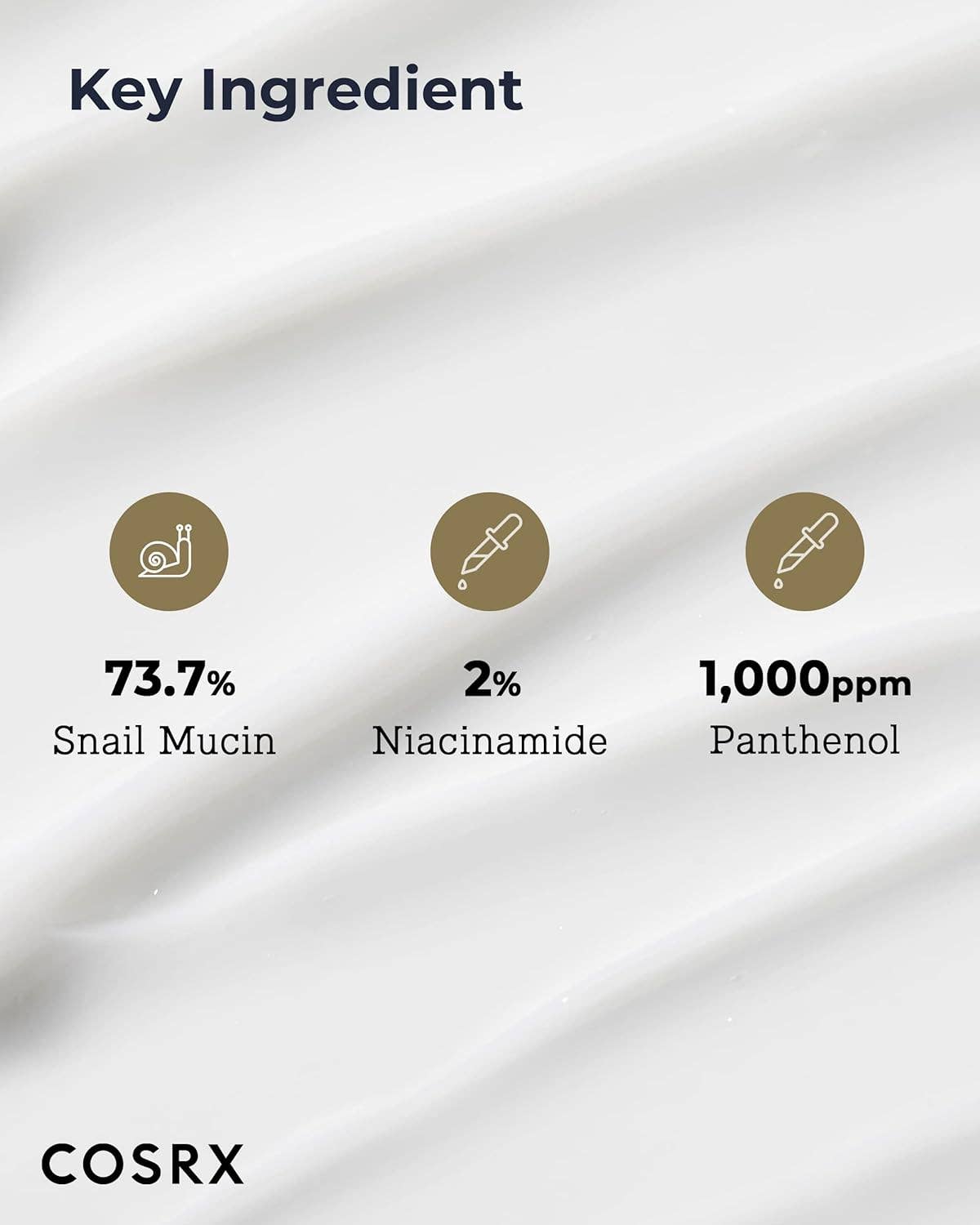 Snail Peptide Eye Cream with 73.7% Snail Mucin and Niacinamide 25ml