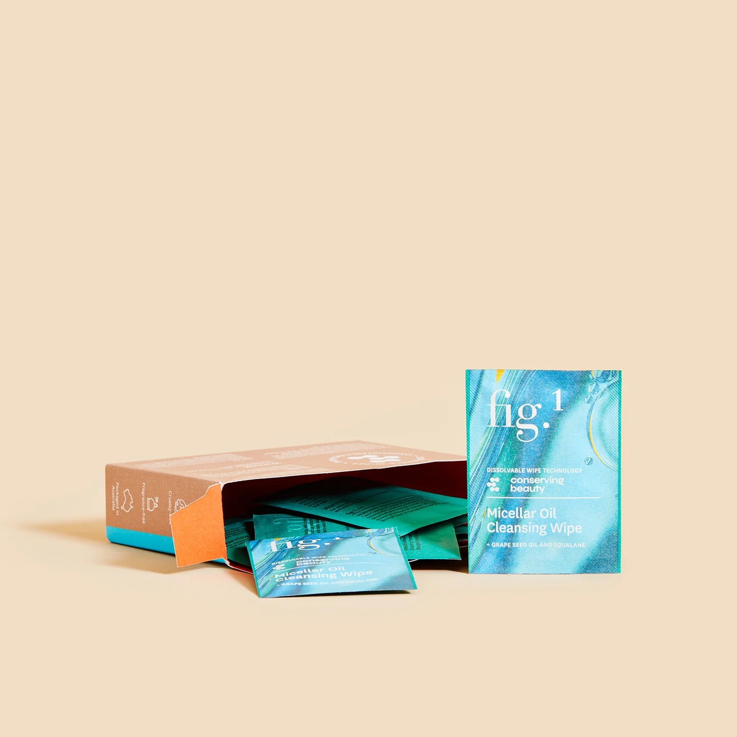 Micellar Oil Cleansing Wipes - 14 Biodegradable Wipes
