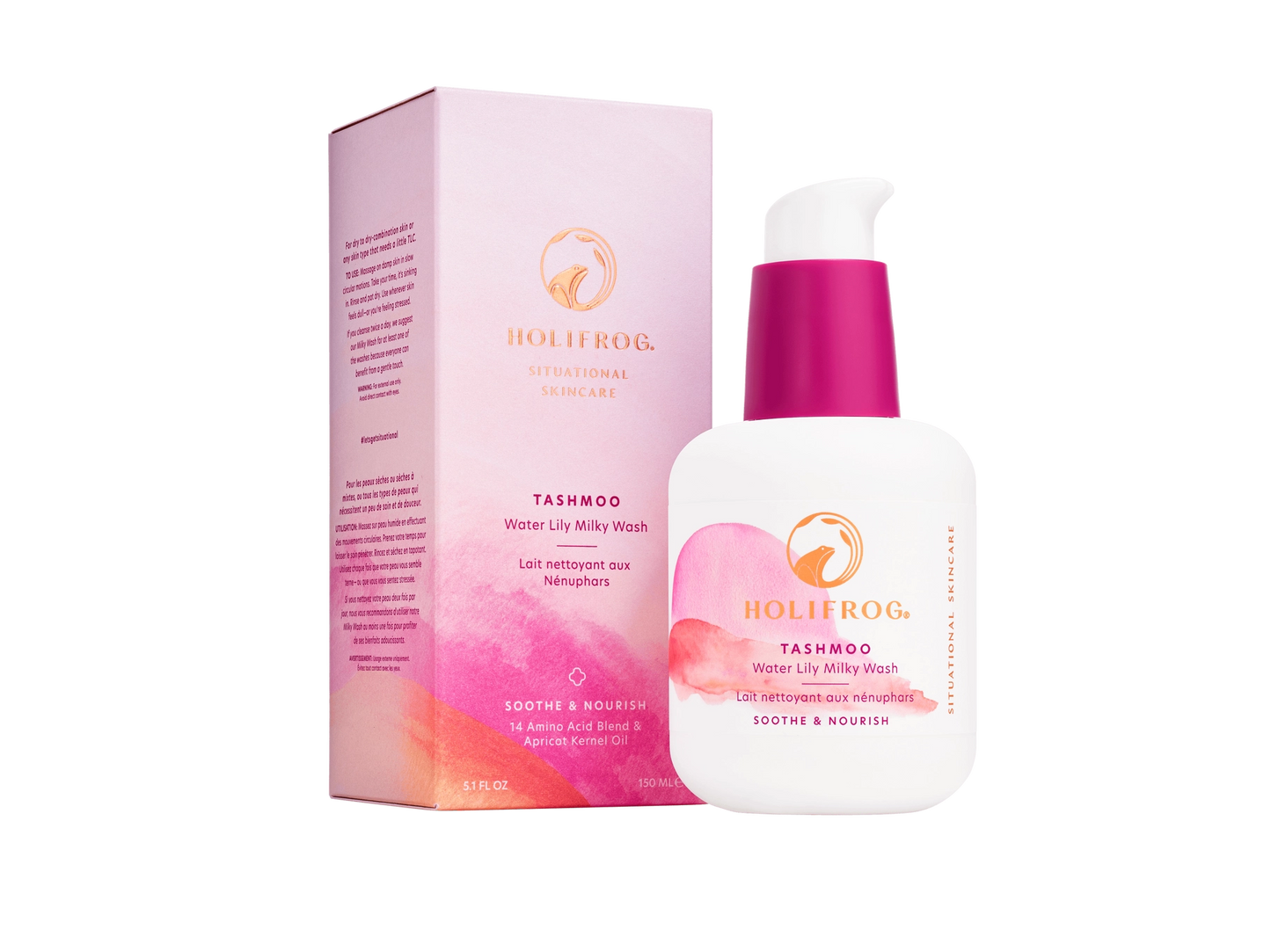 Tashmoo Water Lily Milky Wash with 14 Amino Acids