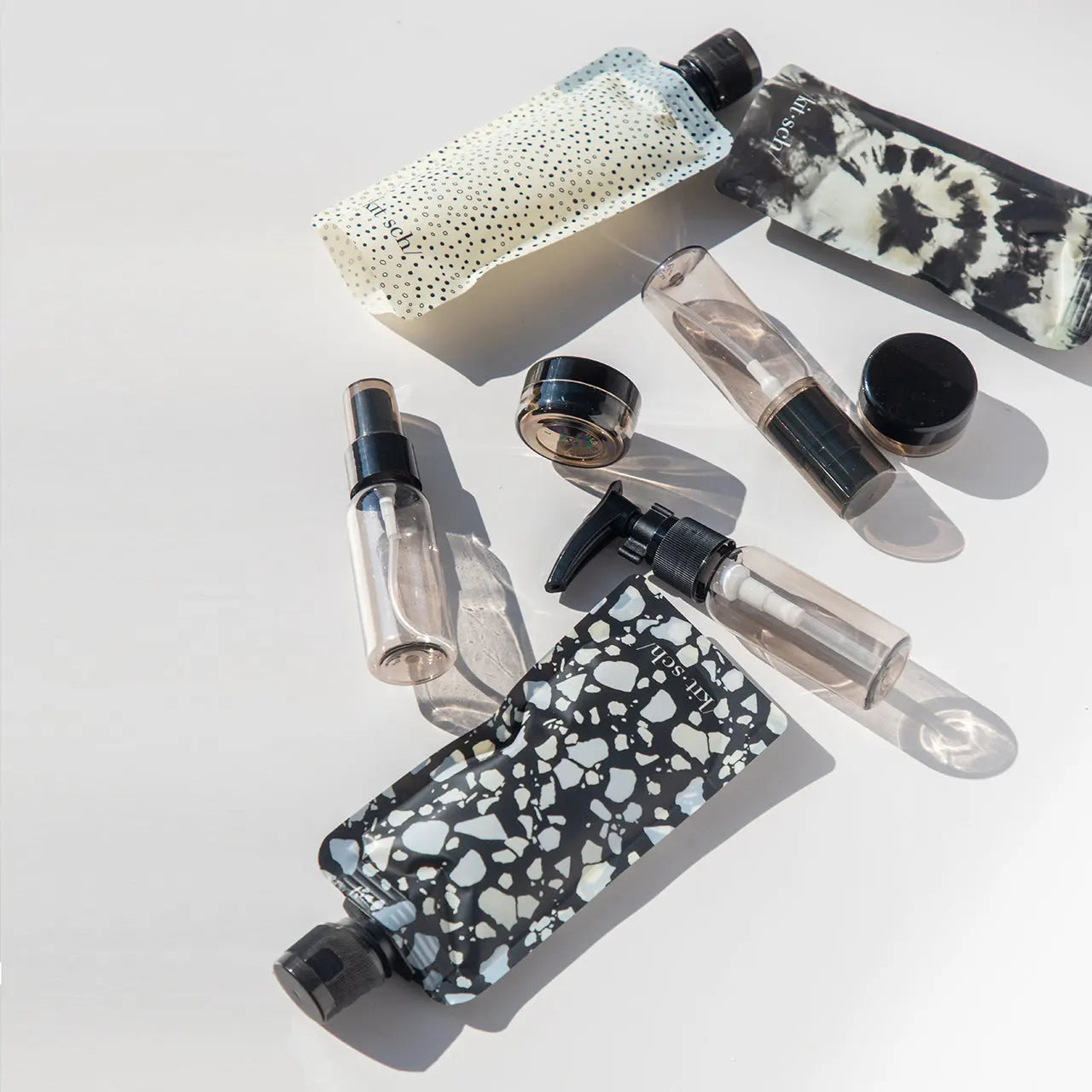 Complete Refillable Travel Beauty Kit