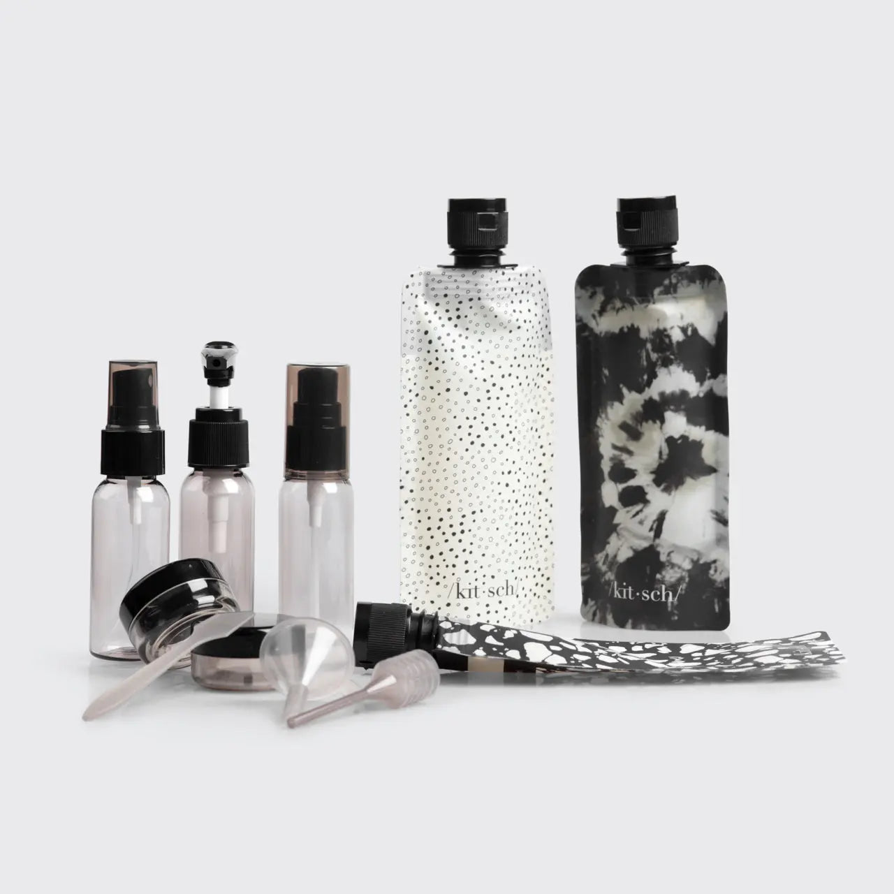 Complete Refillable Travel Beauty Kit