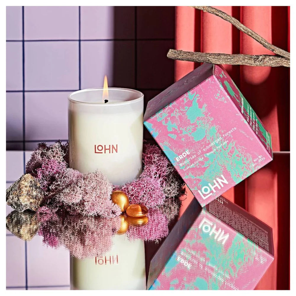 Erde Candle - Amber & Vetiver