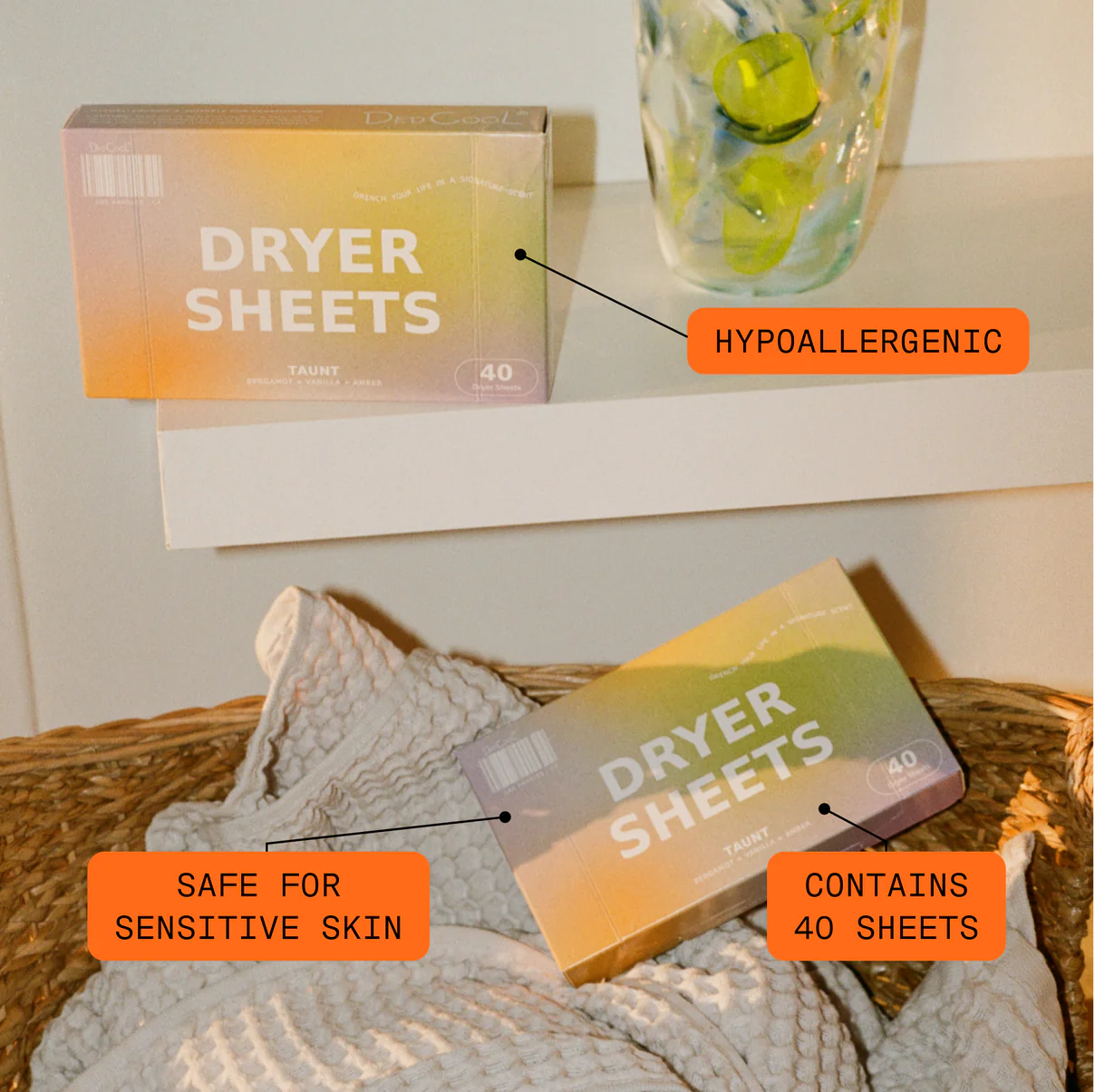 Taunt Dryer Sheets