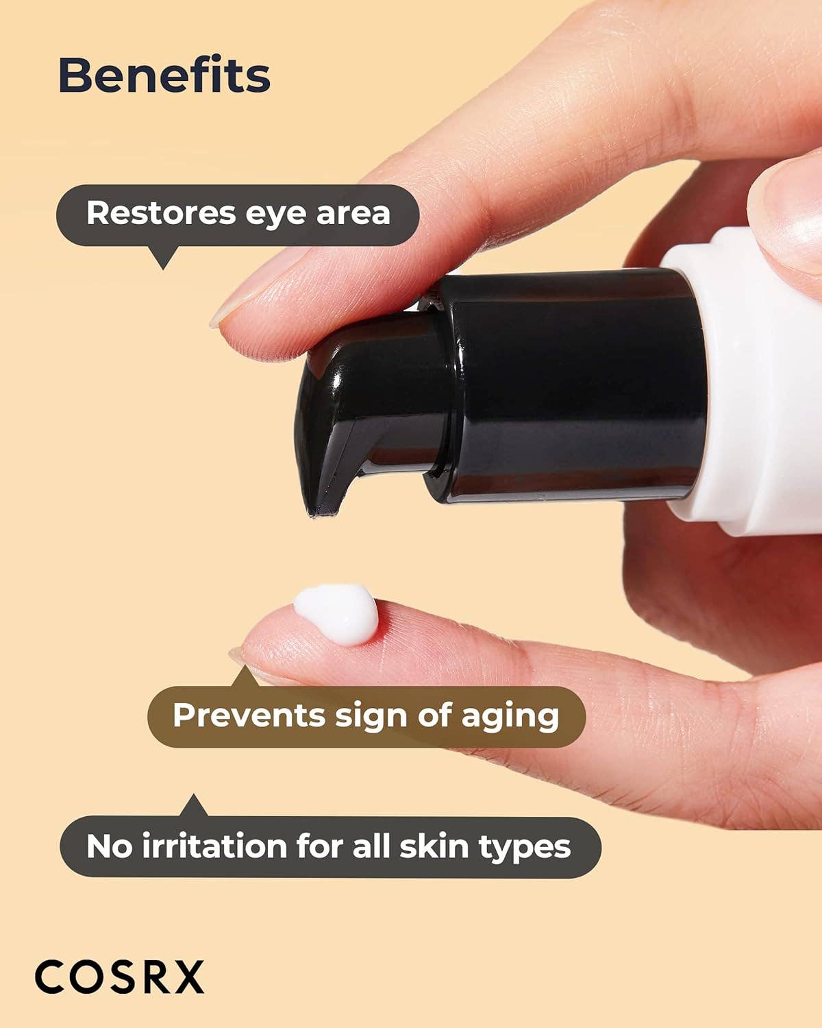 Snail Peptide Eye Cream with 73.7% Snail Mucin and Niacinamide 25ml
