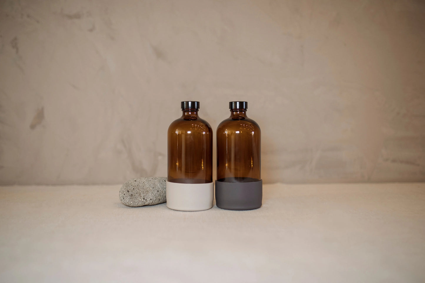 Silicone Boston Round Bottle Boots