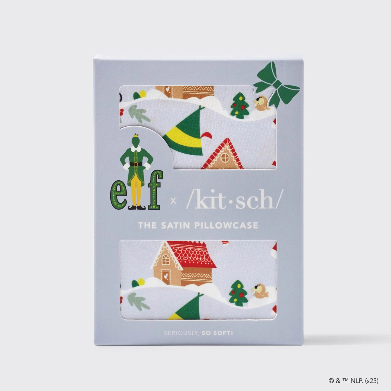 Elf x Kitsch Satin Pillowcase Standard/Queen Size