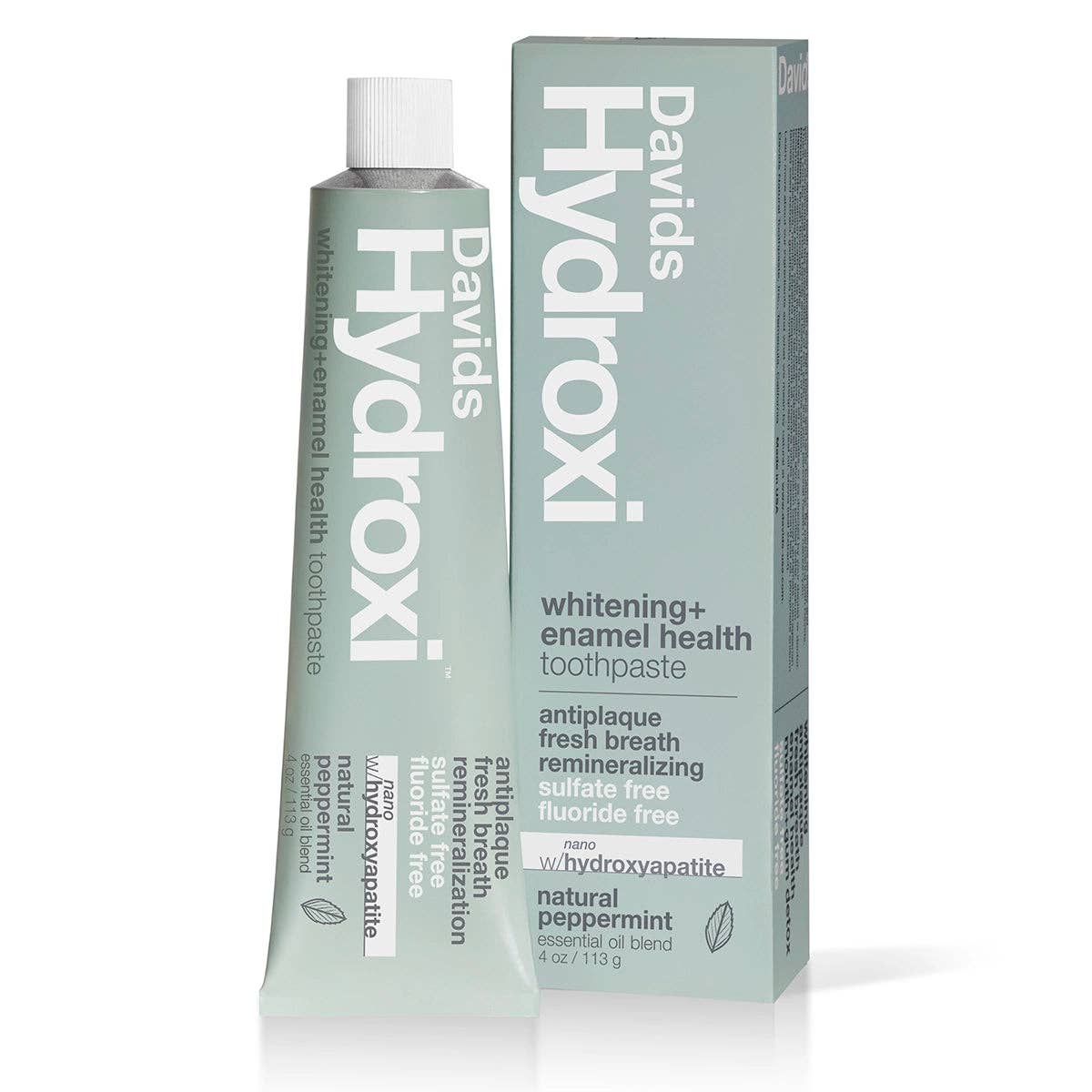 Hydroxi™ Whitening+Enamel Health Nano Hydroxyapatite Premium Toothpaste - Peppermint