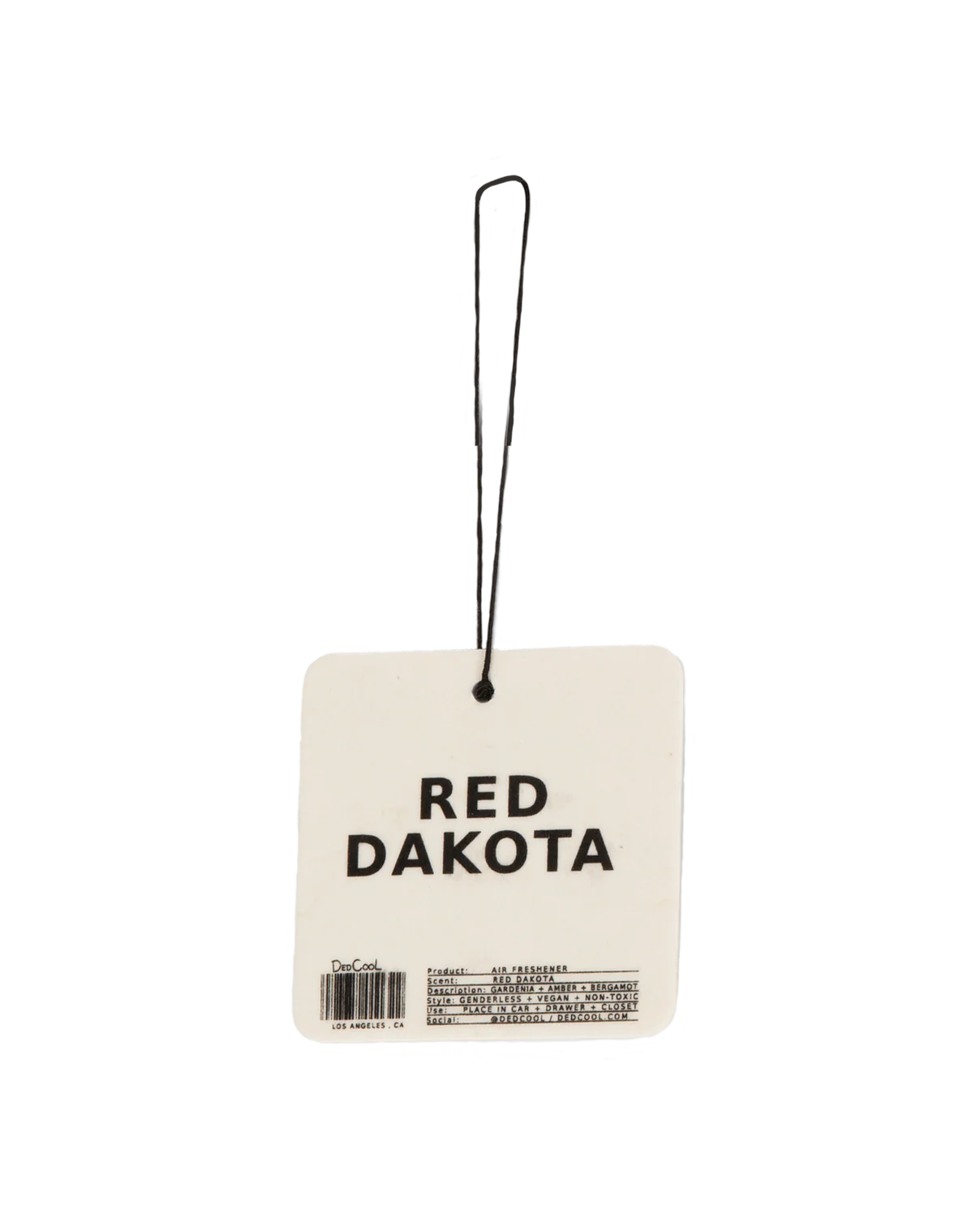 Red Dakota Air Freshener