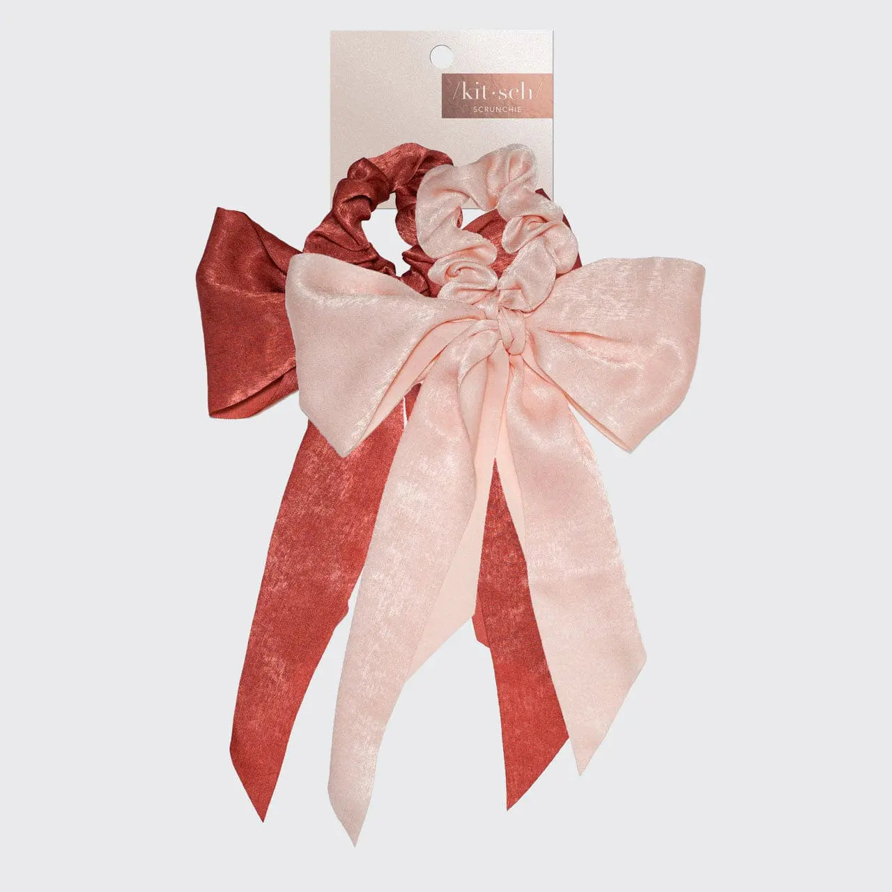 Satin Scarf Scrunchies