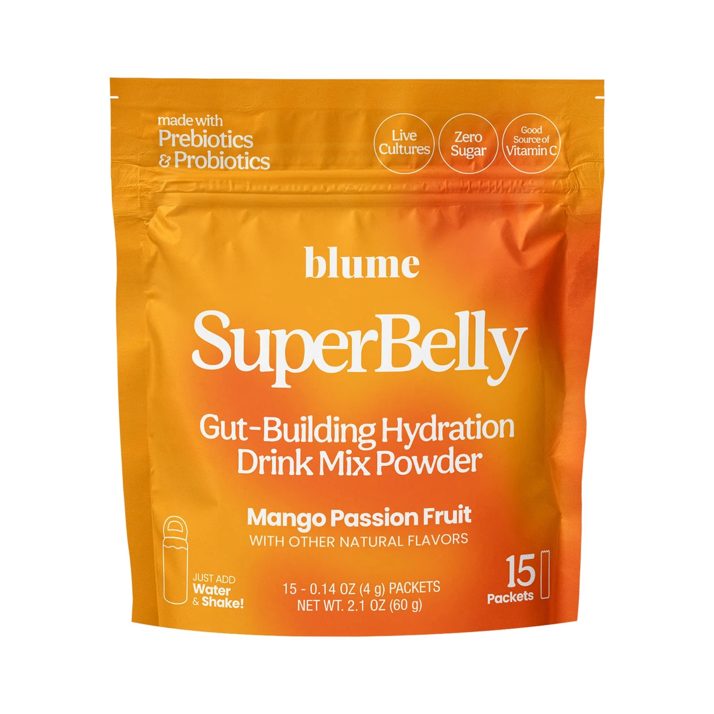 SuperBelly Gut-Building Hydration Powder