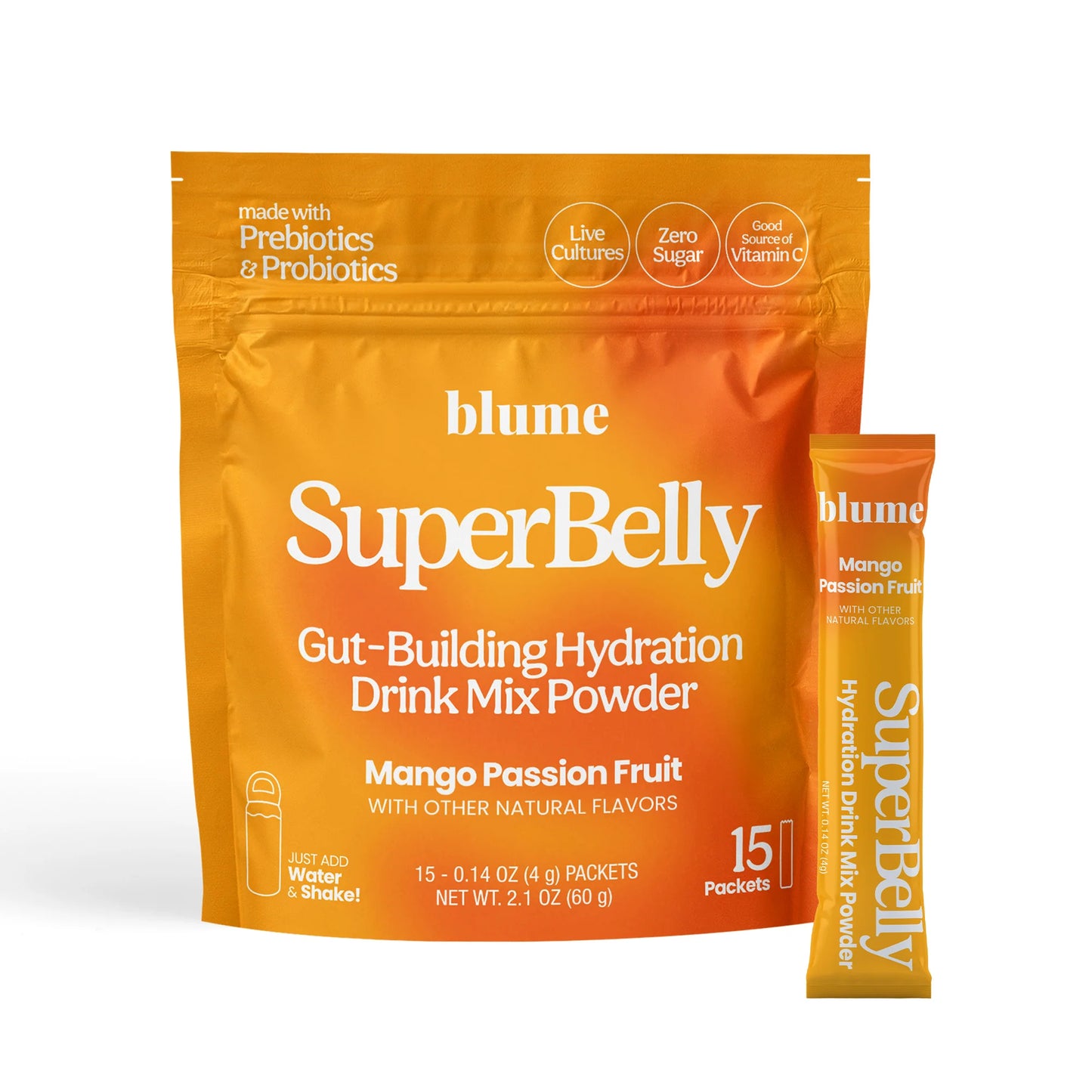 SuperBelly Gut-Building Hydration Powder