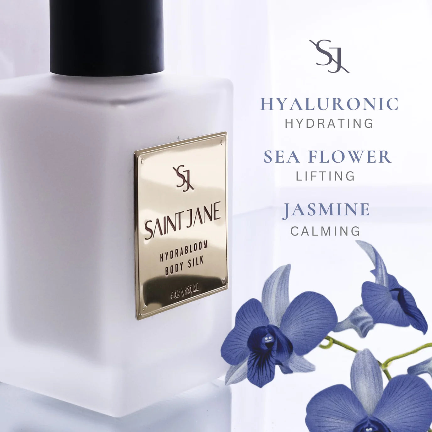 Hydrabloom Body Silk with Hyaluronic and Sea Flower Complex