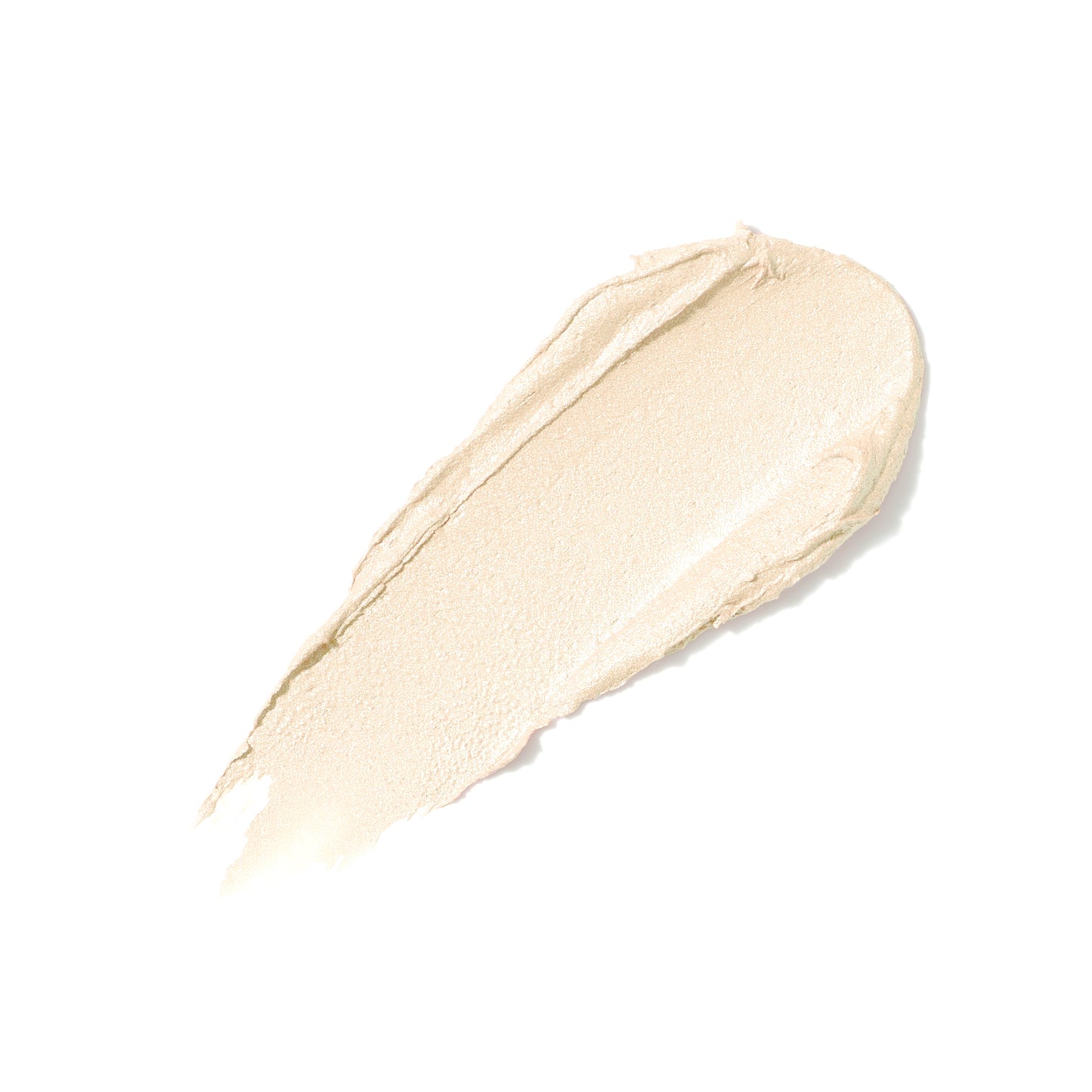 Glow Time® Highlighter Stick swatch displaying its creamy, blendable texture for a natural, luminous glow. Contains nourishing Olive Squalane for enhanced skin moisture.