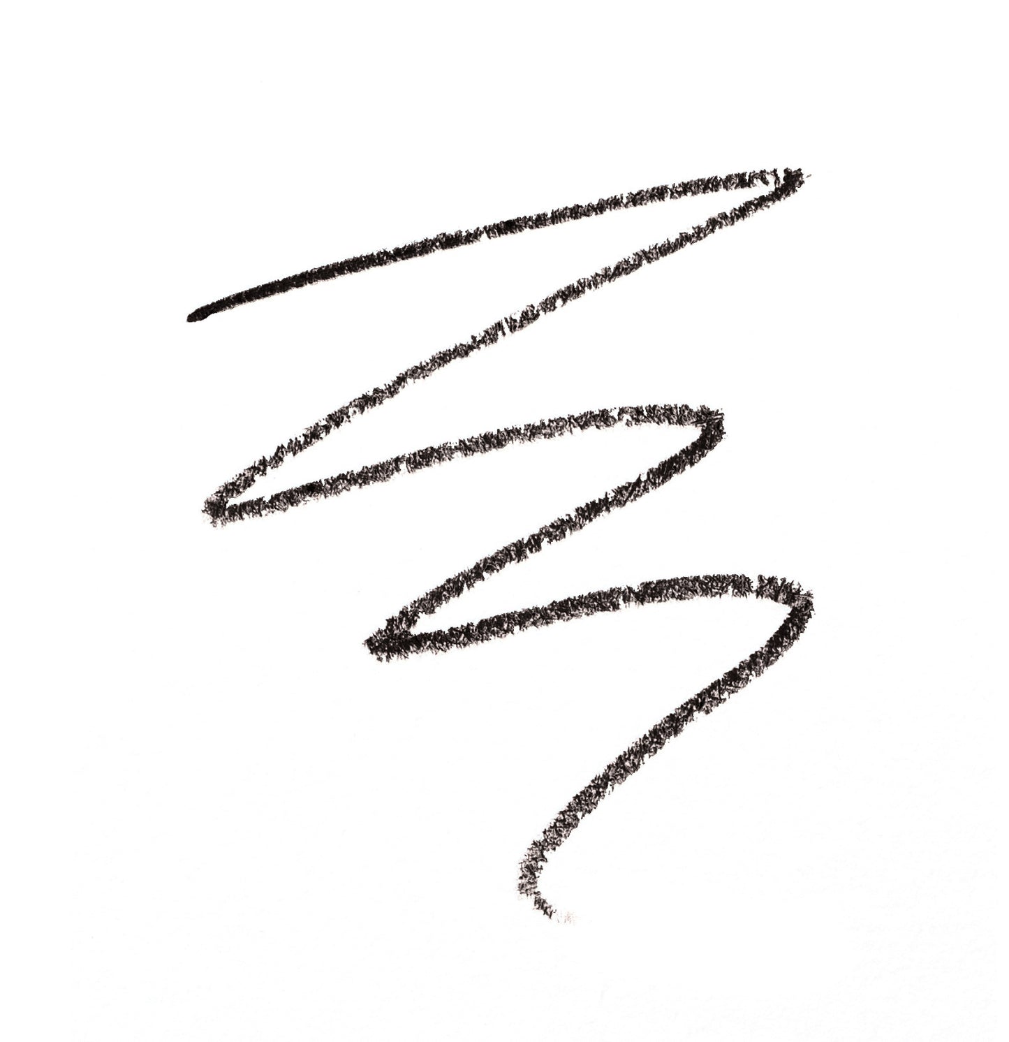 PureBrow® Precision Pencil, shown as a zig-zag line, demonstrates its ability to create natural, hair-like brow strokes with micro-tip precision for a full look.