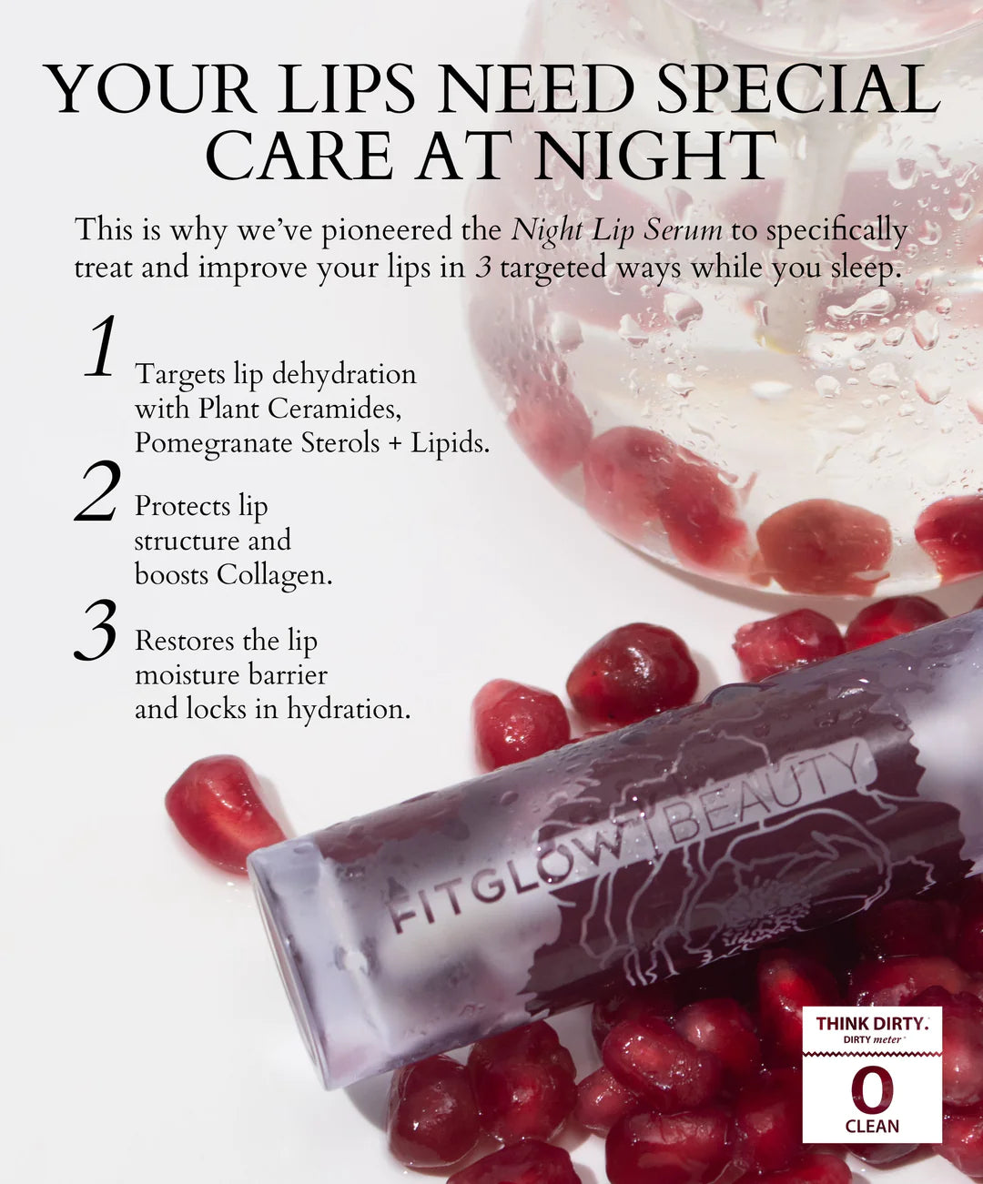 Night Lip Serum with Ceramides