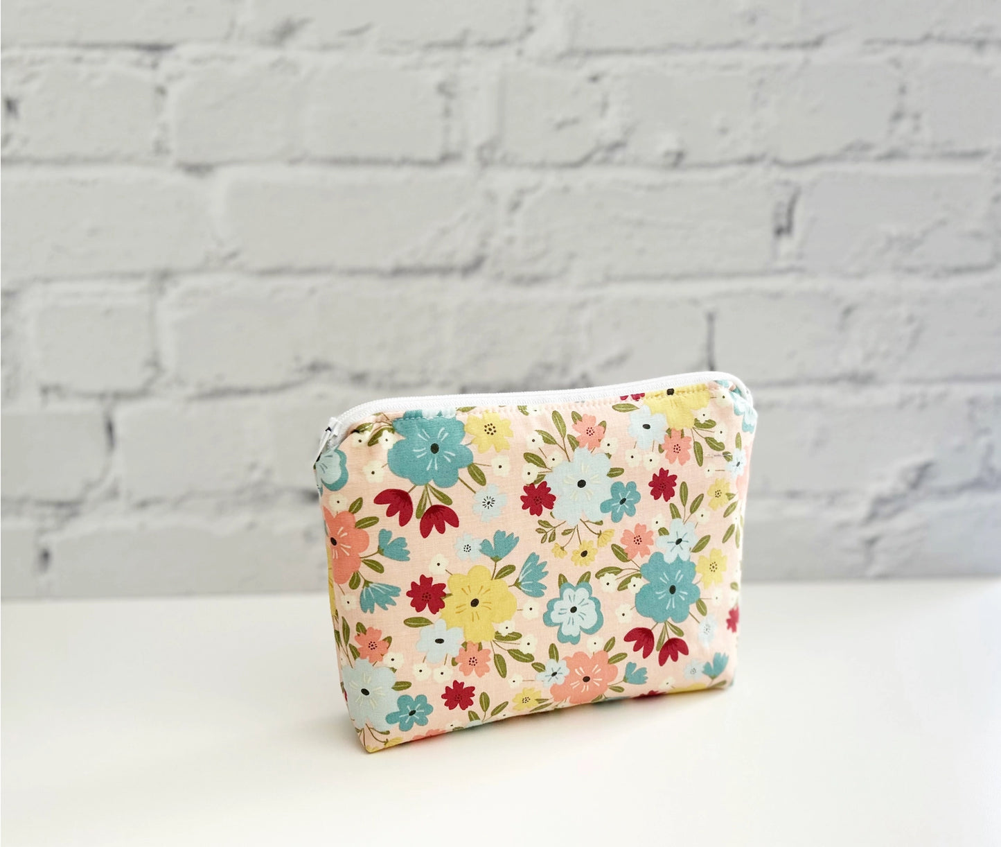 Cotton Cosmetics Bag