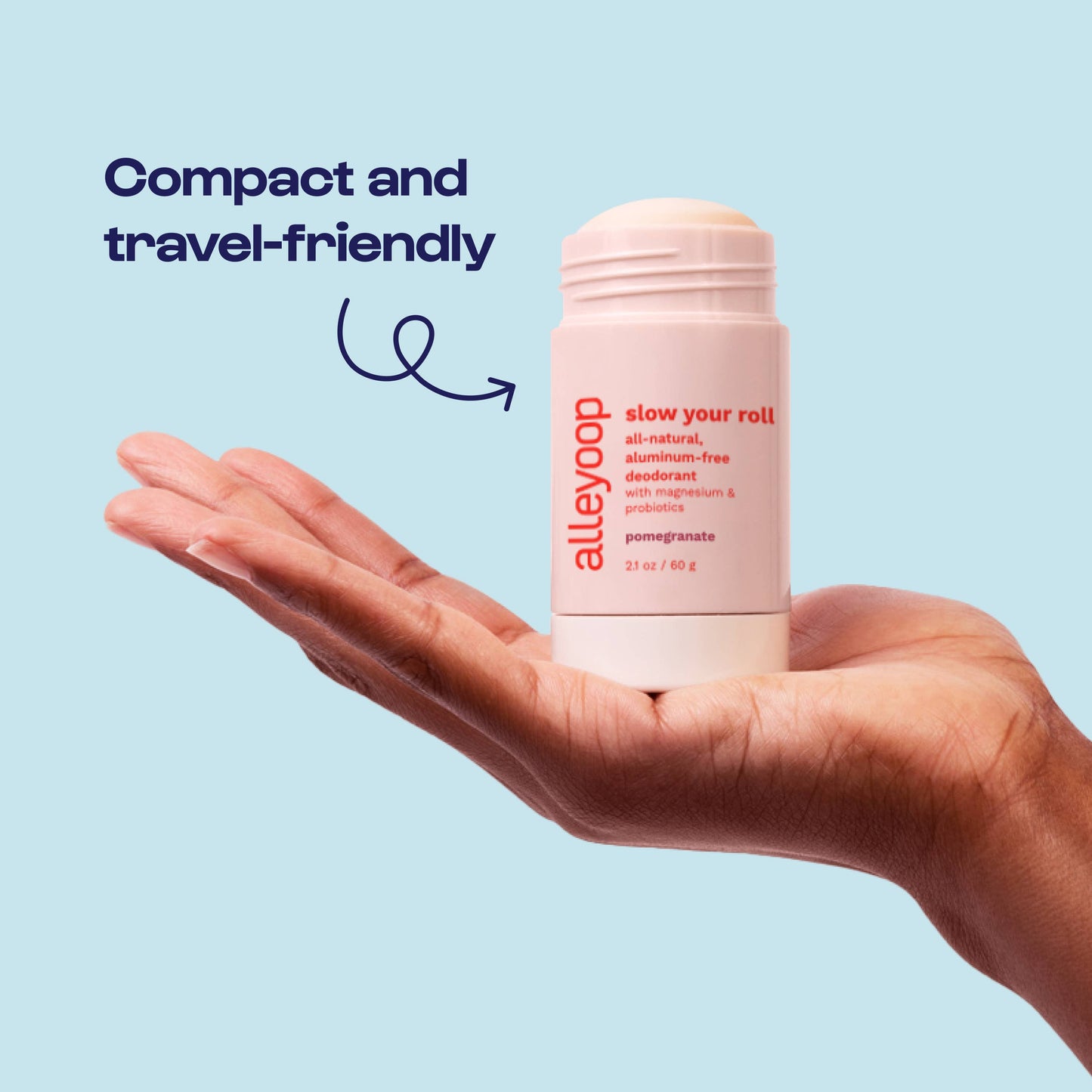 Pomegranate - Slow Your Roll Natural Deodorant - Clean