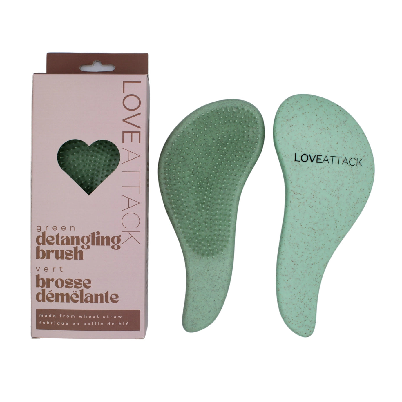 Wheat Straw Detangling Hair Brush