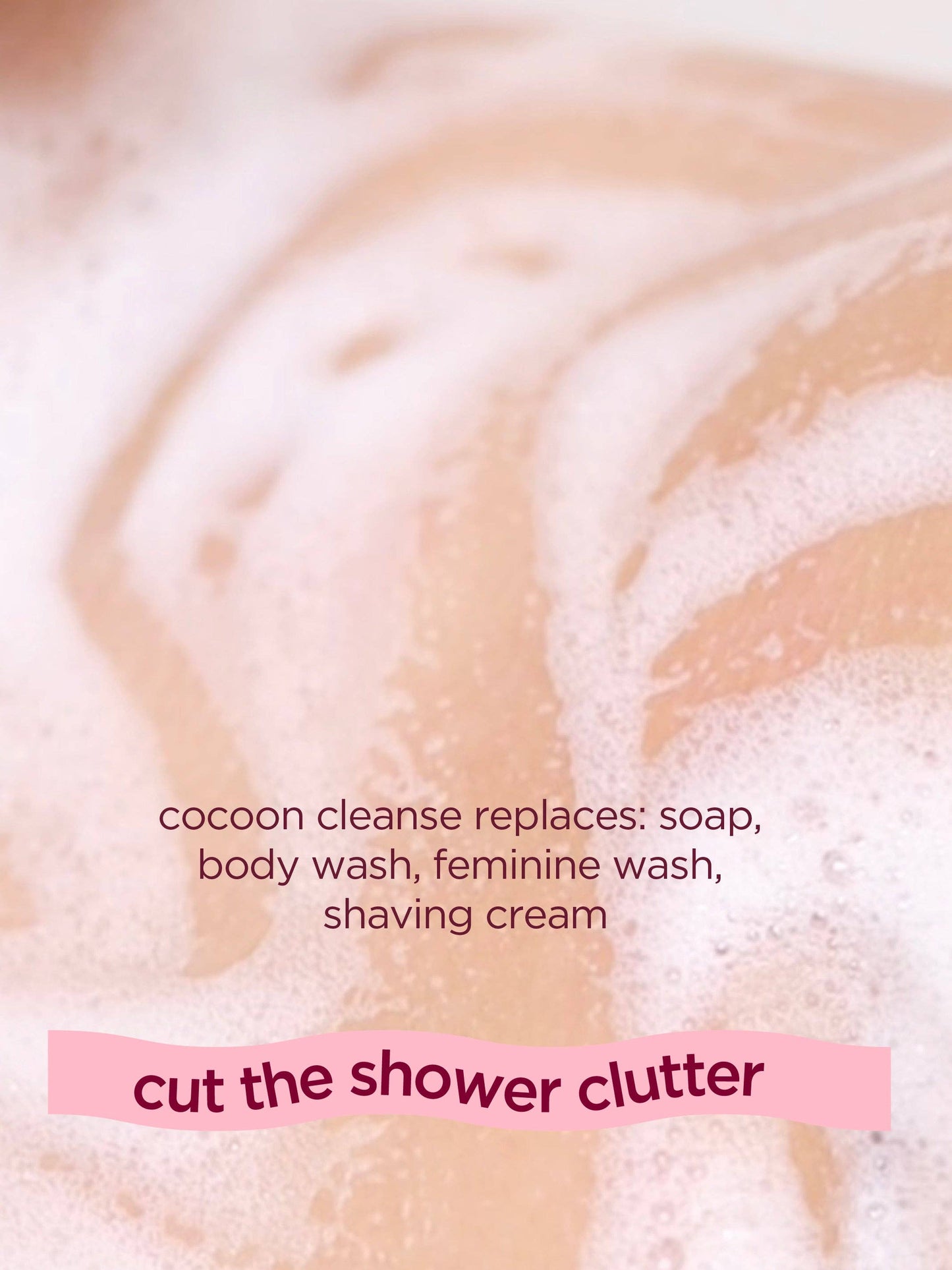 Cocoon cleanse - solid serum cleanser
