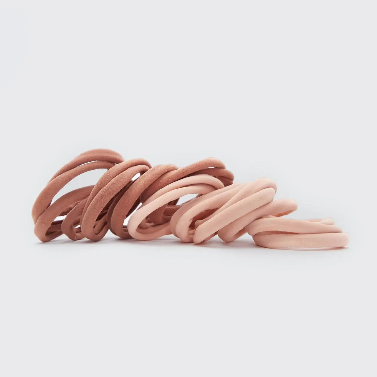 Recycled Nylon Hair Elastics - 20 PC Set
