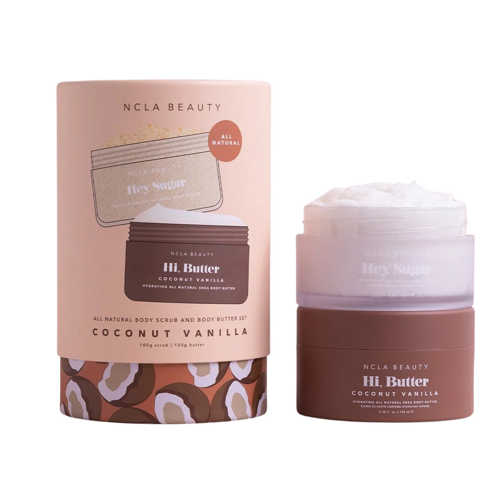 All Natural Body Scrub and Body Butter Set