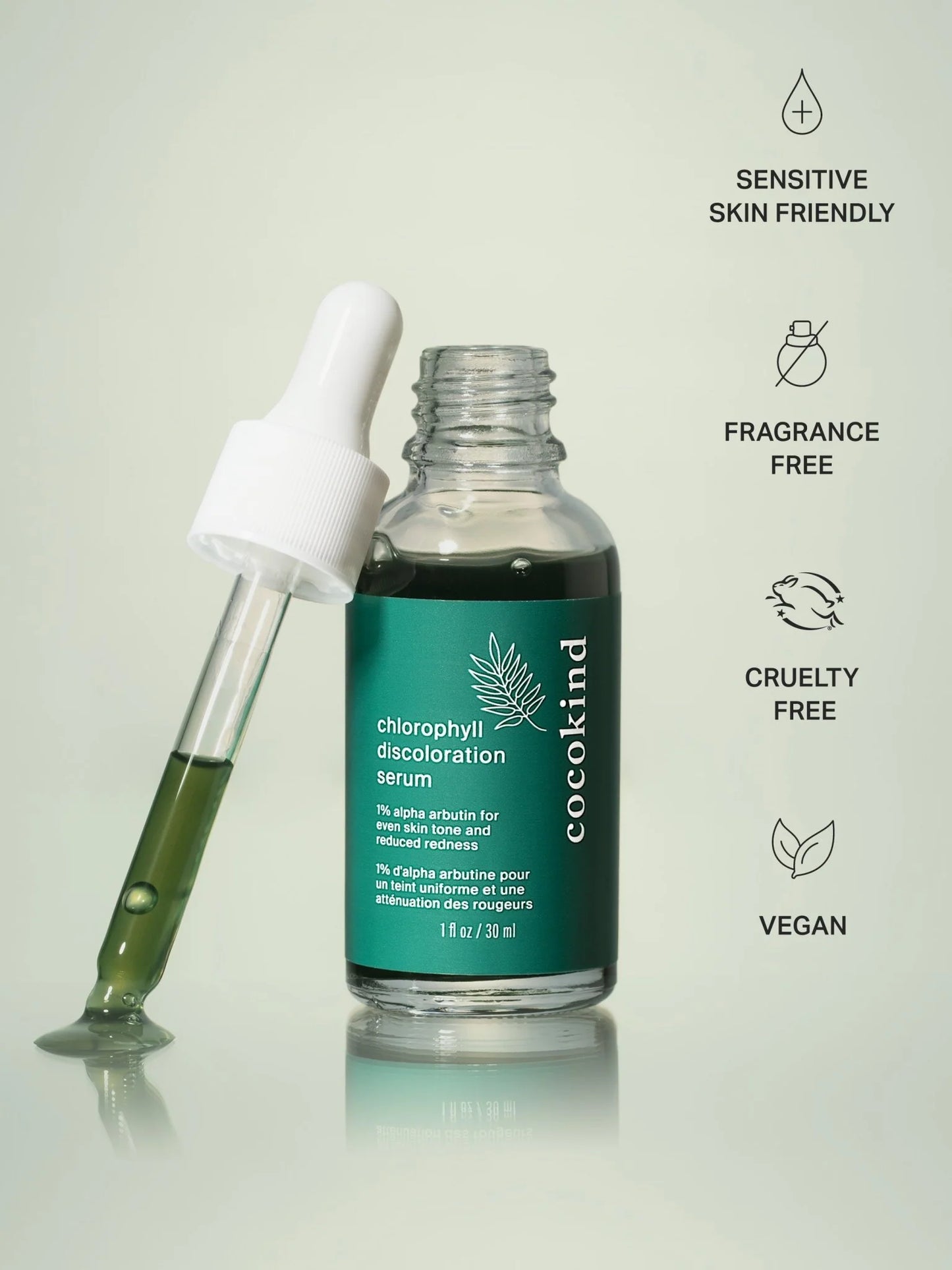 Chlorophyll Discoloration Serum with 1% Alpha Arbutin