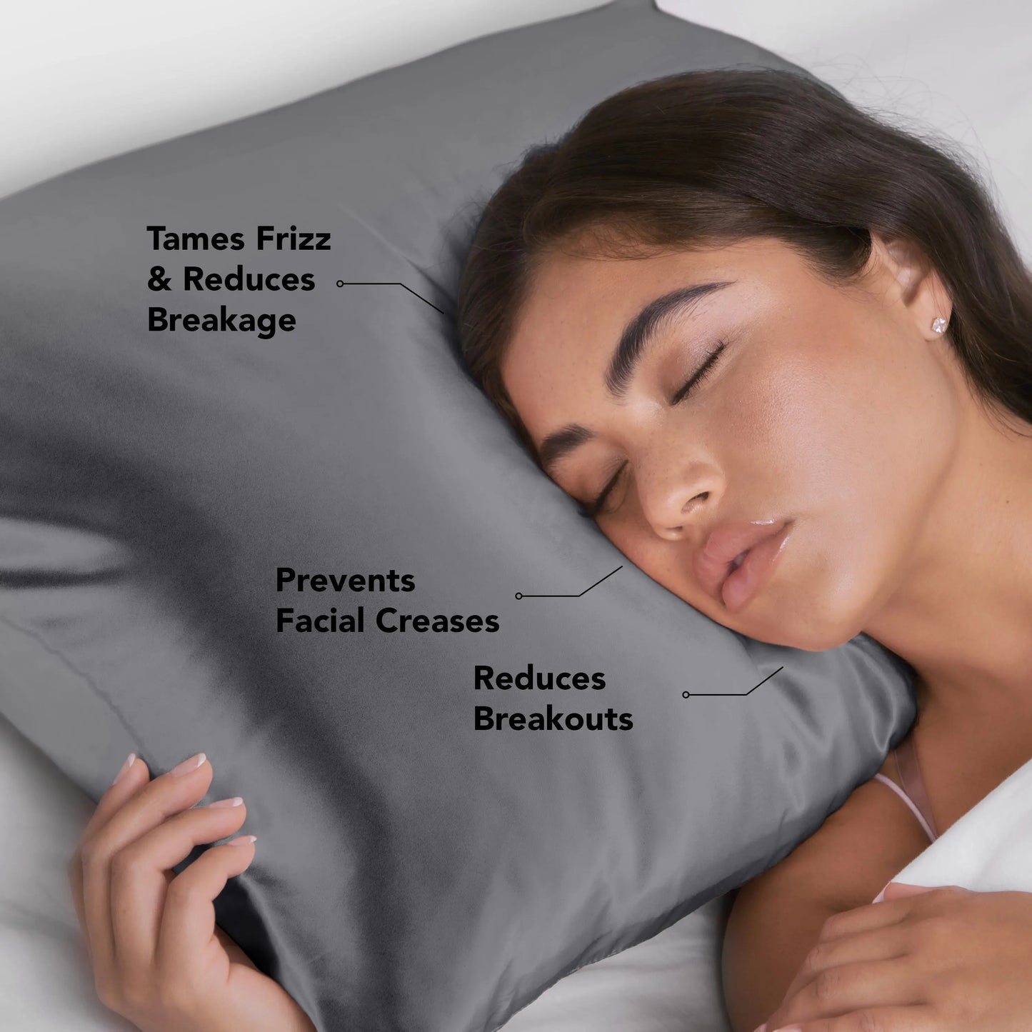 Satin Pillowcase - Standard/Queen Size