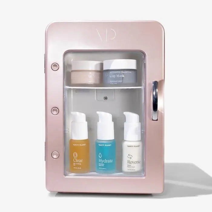 Fria Skincare Refridgerator - Rose Gold