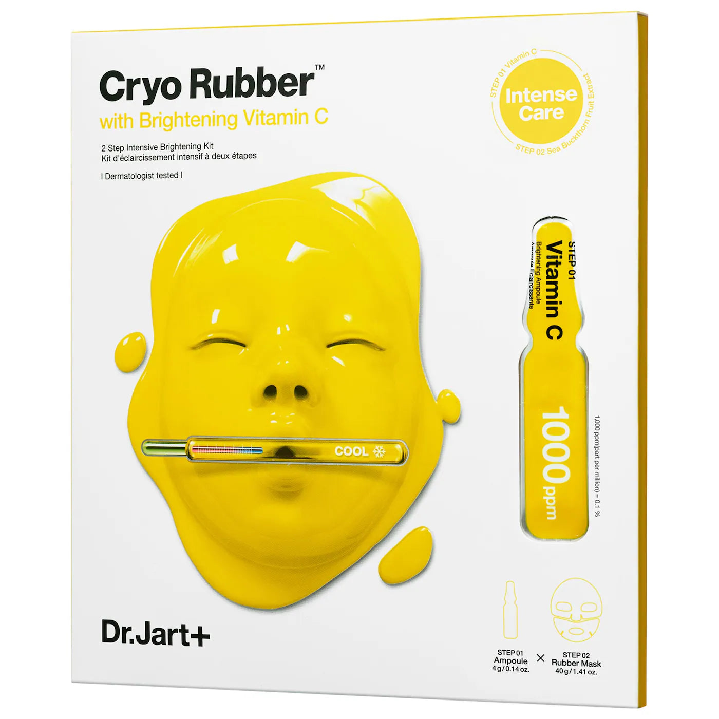 Cryo Rubber Mask with Brightening Vitamin C Ampoule