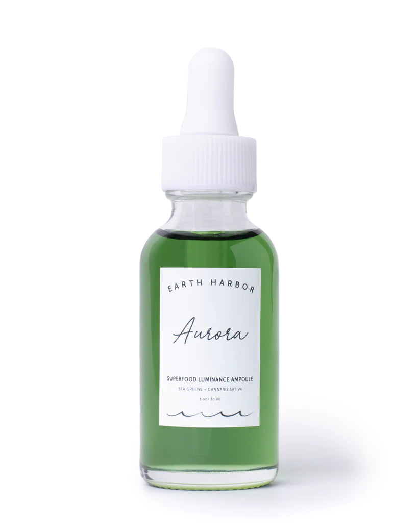 Aurora Superfood Luminance Ampoule with Sea Greens + Cannabis Sativa Hemp