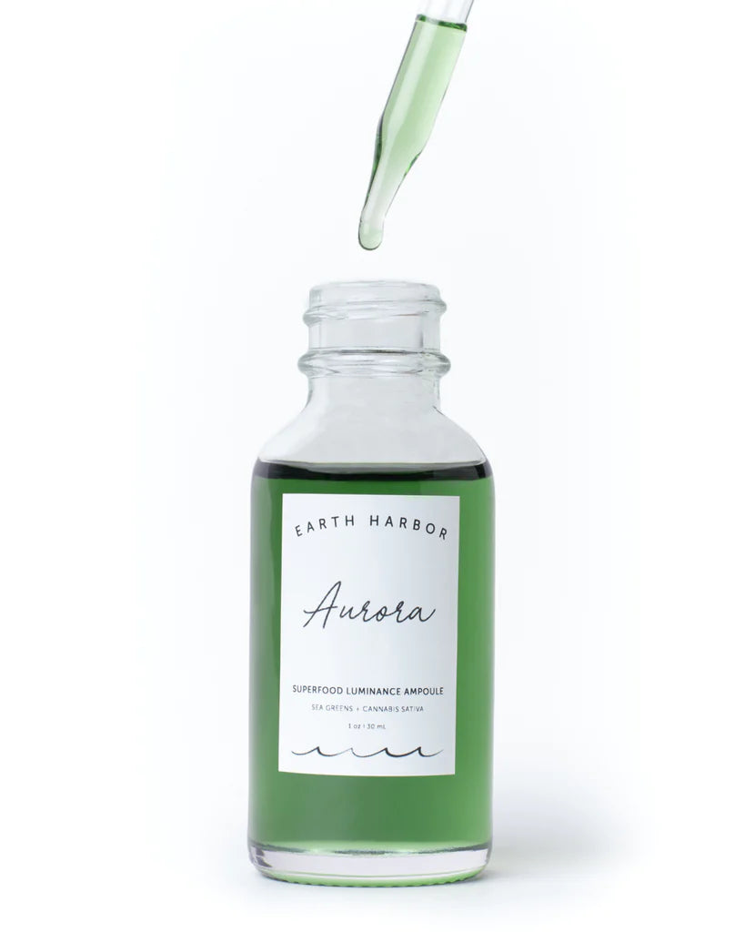 Aurora Superfood Luminance Ampoule with Sea Greens + Cannabis Sativa Hemp