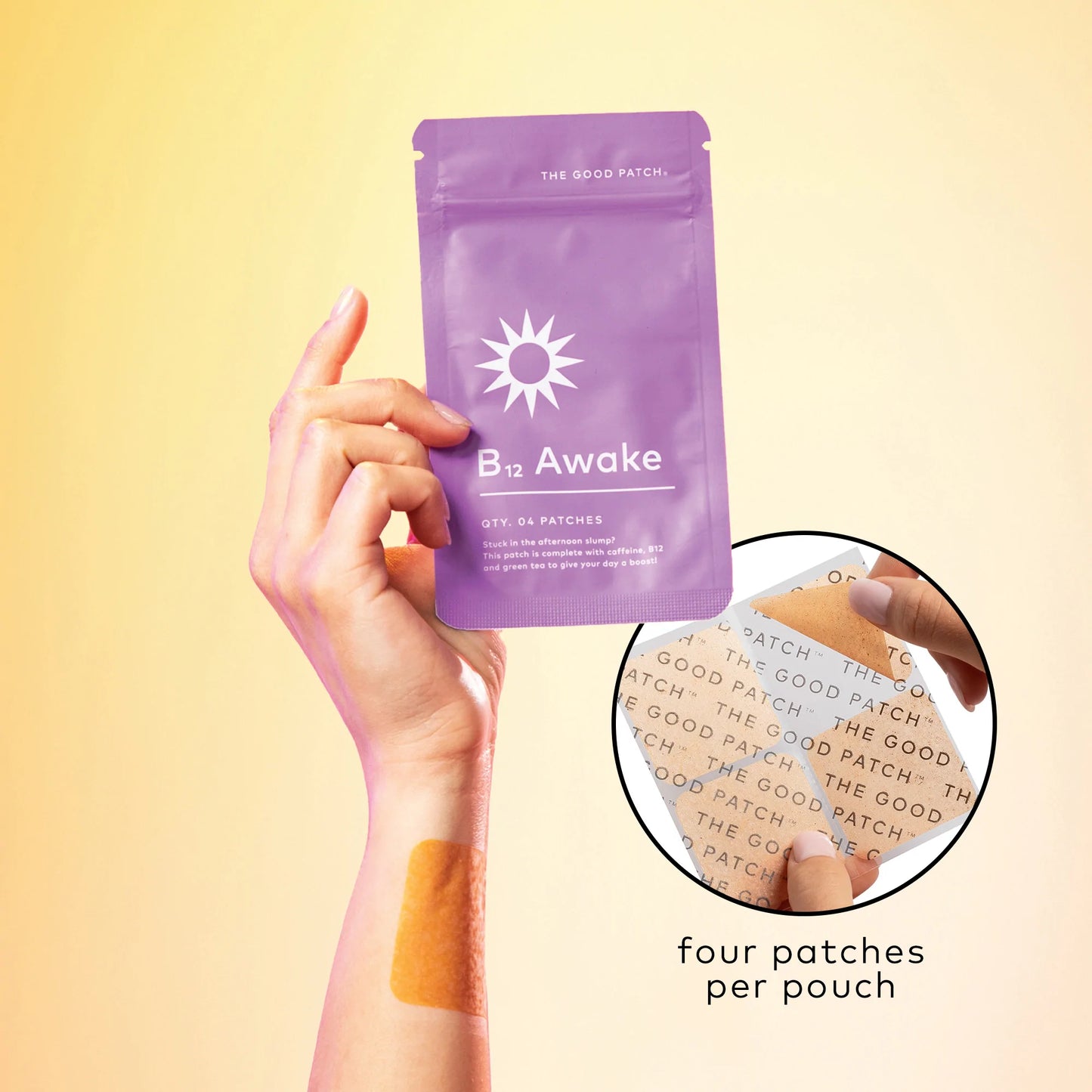 B12 Awake Patch
