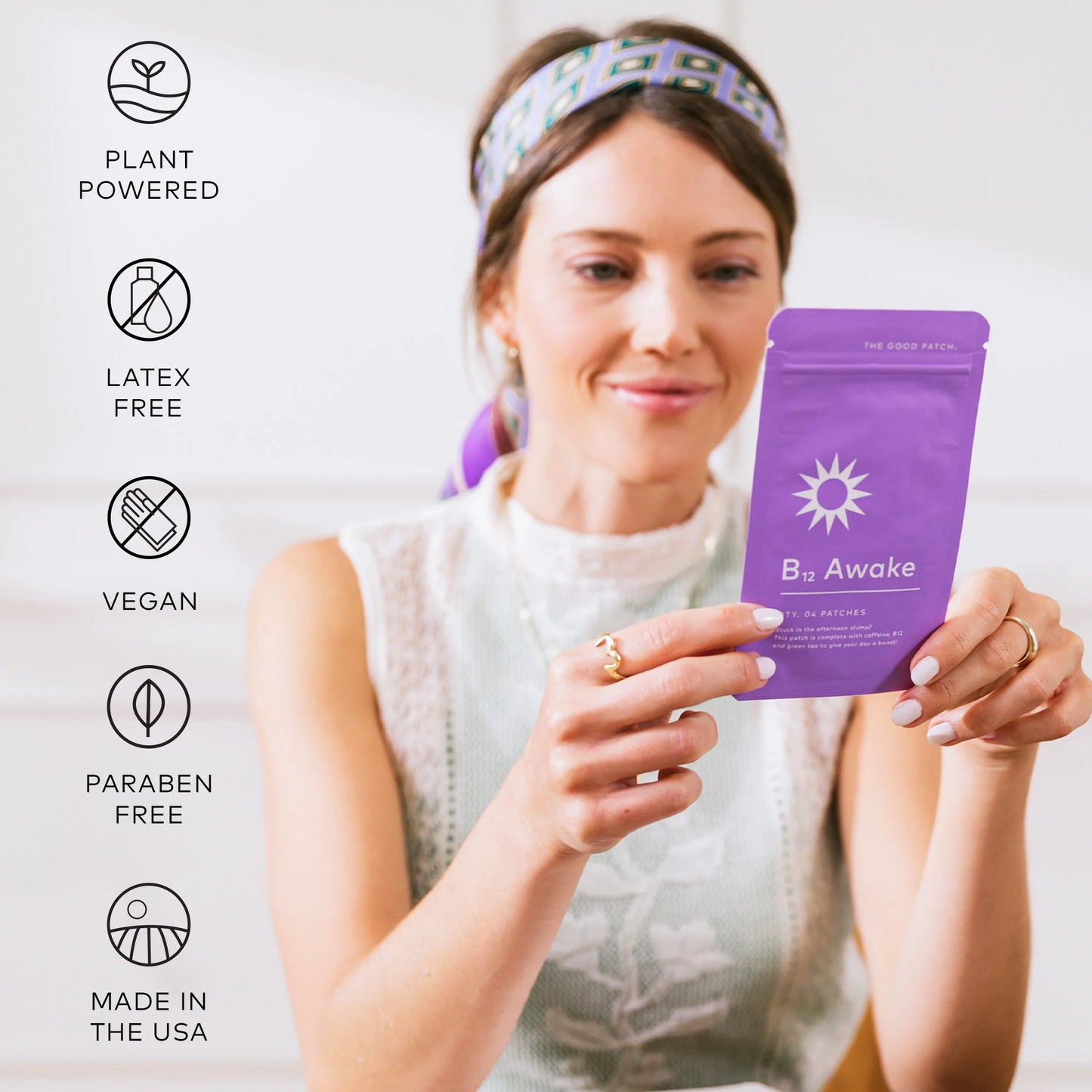 B12 Awake Patch