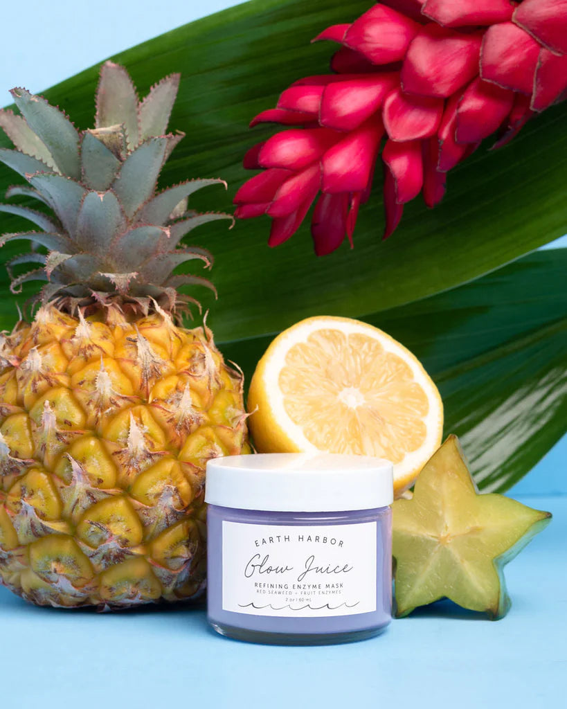 Glow Juice Refining Enzyme Mask with Red Seaweed + Fruit Enzymes