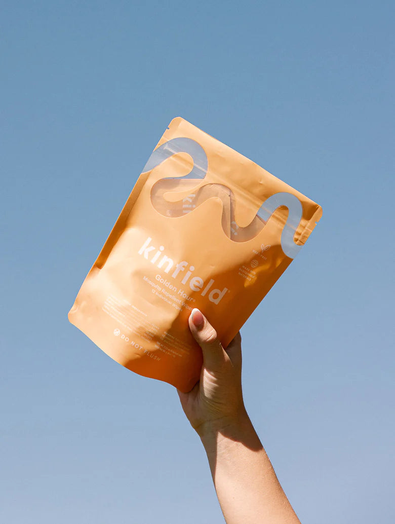Golden Hour Wipes Mosquito Repellent 12-pack