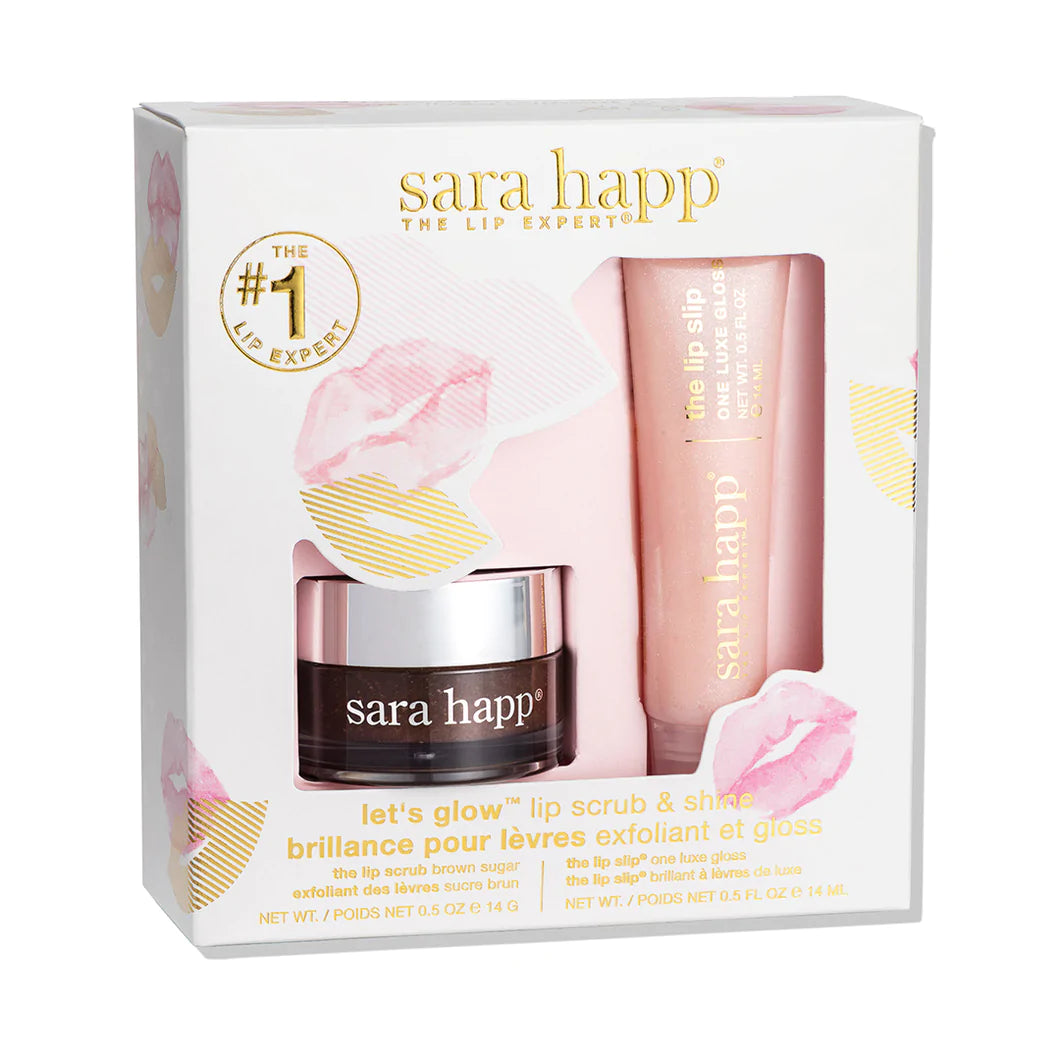 Let's Glow Lip Scrub & Shine