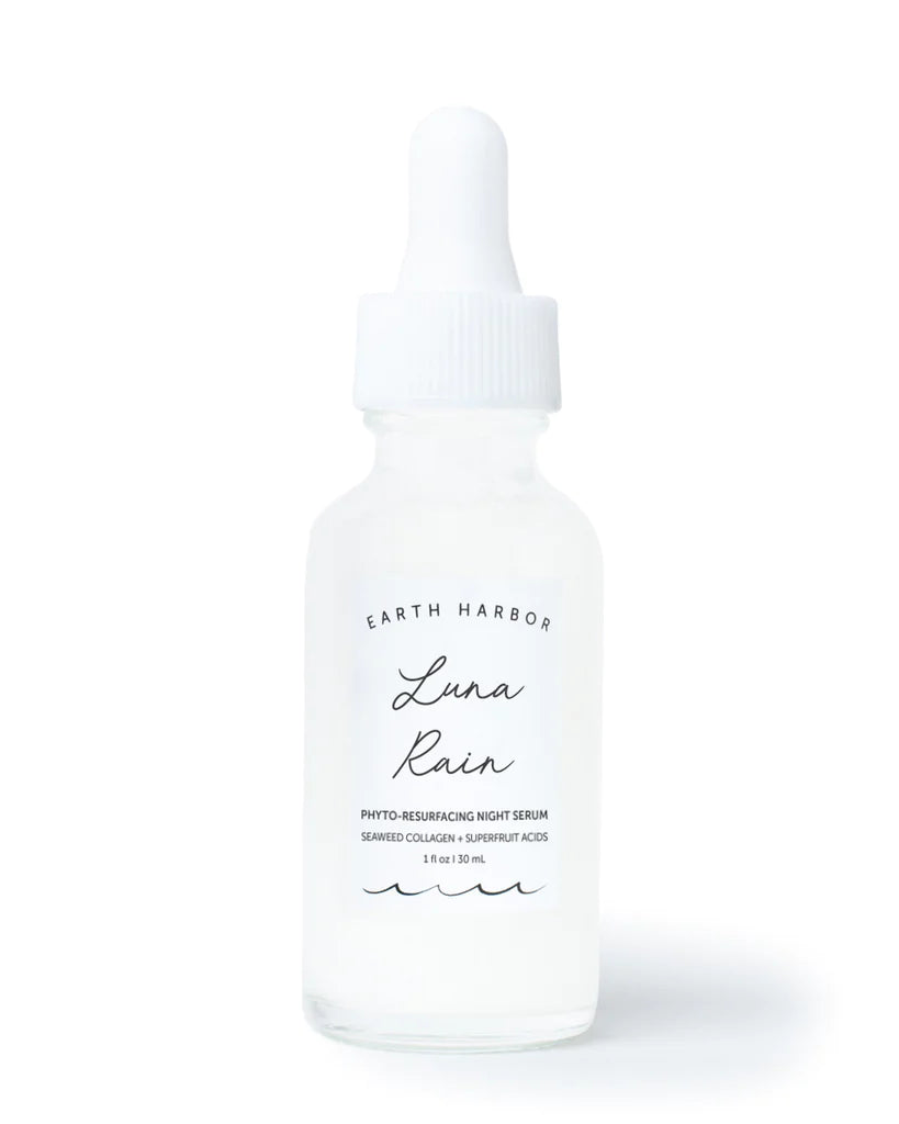 Luna Rain Phyto-Resurfacing Night Serum with Seaweed Collagen + Superfruit Acids