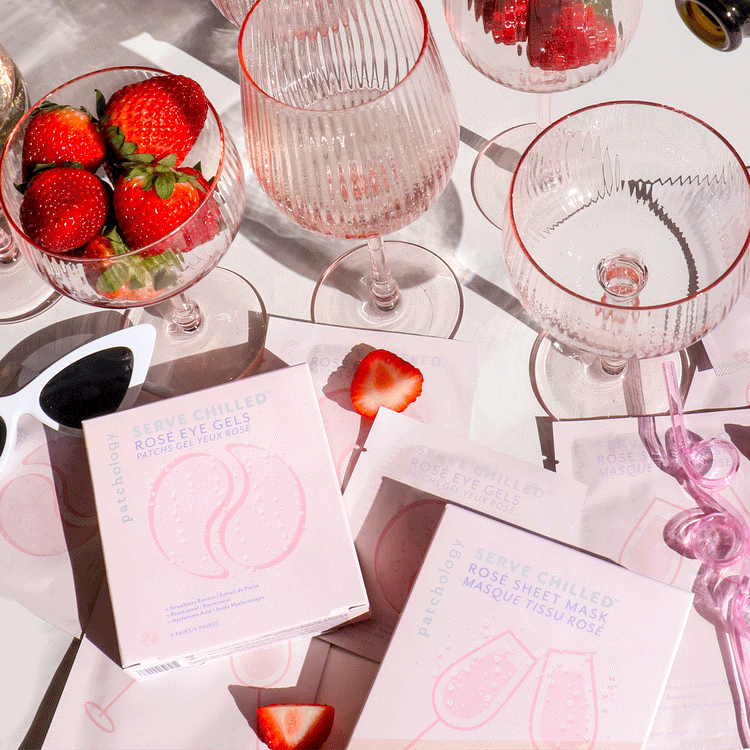 Rosé Eye Gels