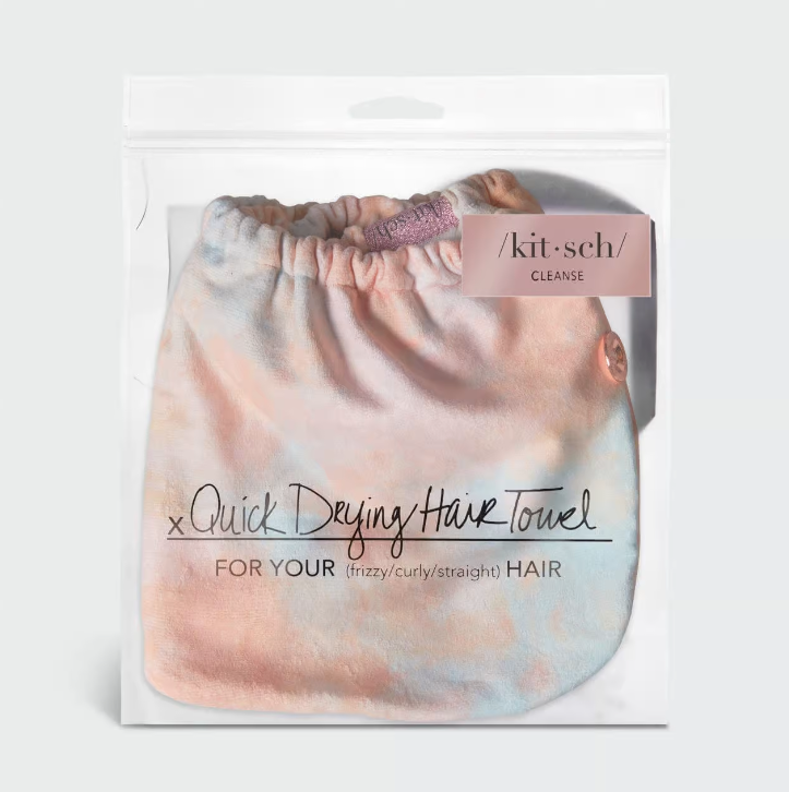 Quick Dry Hair Towel - Tie Dye