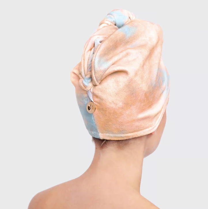 Quick Dry Hair Towel - Tie Dye