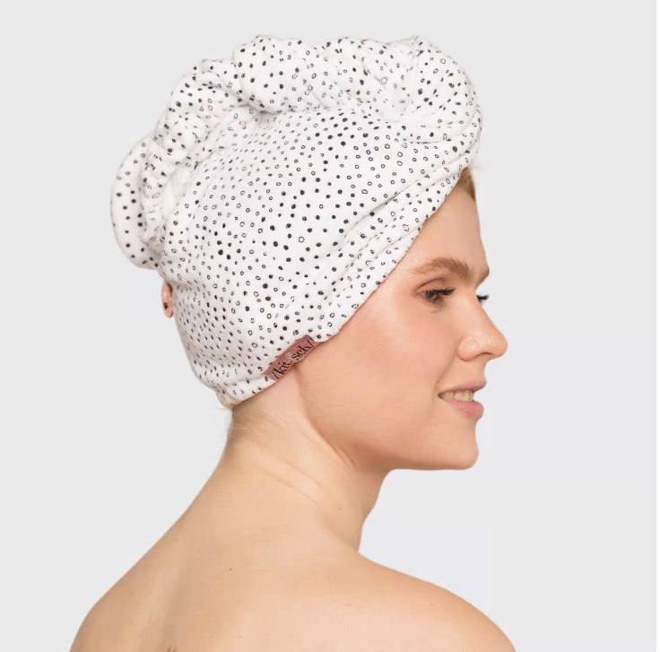 Microfiber Hair Towel - Micro Dot