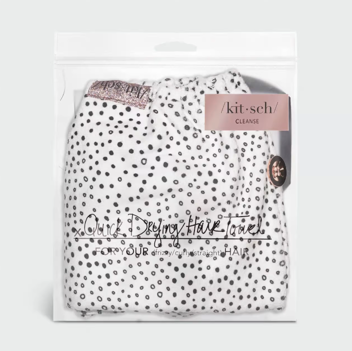 Microfiber Hair Towel - Micro Dot