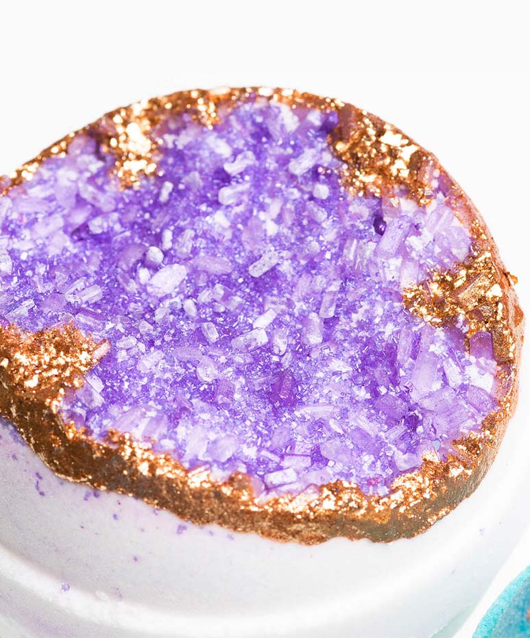 Geode Bath Bomb - Amethyst